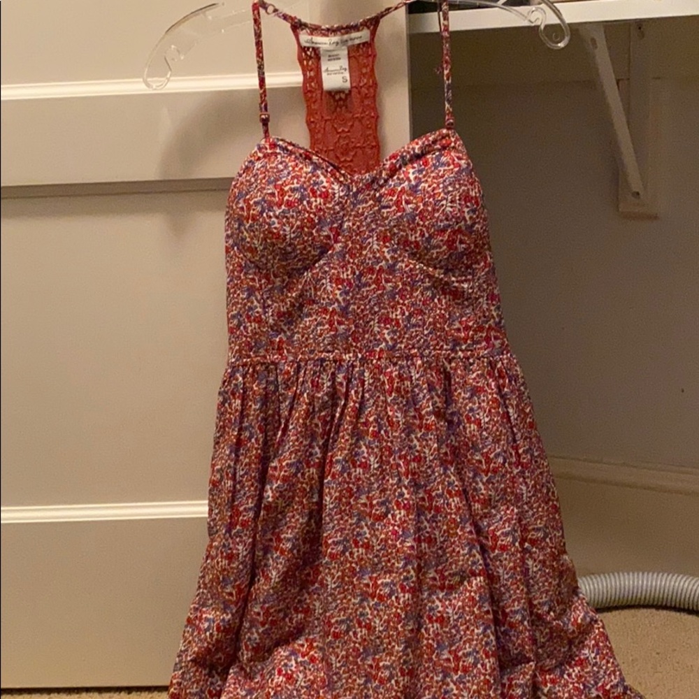 Short Flowy Dress with Underwire Shape